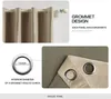 Thermo-Vorhänge Samt Dunkelgrün 140x260 cm Set 2 Stück Produktbild-Vorschau 7