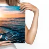 Obraz Dekoracja idealna do salonu morze plaża chmury widok Podgląd zdjęcia produktu 4