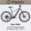 Agon Alpha E Bike Mountainbike Herren oder Damen 170 - 190 Produktbild-Vorschau 2