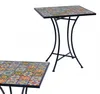 Outdoortisch Mosaiktisch Gartentisch Bistrotisch Tisch 61x61xH70cm Produktbild-Vorschau