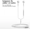 écouteurs imoshion - écouteurs filaires - connexion USB-C - Voir les images du produit 4