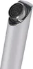 A close-up of a modern silver faucet with a textured aerator. Produktbild-Vorschau