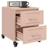 The Living Store Nachttische 2 Stk. Rosa 36x39x43,5 cm Produktbild-Vorschau 5