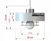 A diagram showing the dimensions of a pendant light. Produktbild-Vorschau