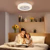 Stropní ventilátor HOMCOM s osvětlením, dálkovým ovládáním Náhled obrázku produktu 2