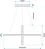 Lampada tooLight Led G034-Cp Gold Anteprima dell’immagine prodotto 6