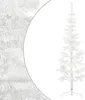 vidaXL Künstlicher Halb-Weihnachtsbaum mit Schnee Schlank Produktbild-Vorschau 12
