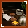 Set Smash Burger Relaxdays, 3 pièces, presse à hamburger Voir les images du produit 2