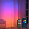 LED Stehlampe Stehleuchte RGB Dimmbar Atmosphäre Lampe APP Produktbild-Vorschau 1