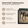 KitchenYeah© Herdabdeckplatte Elefant - Tiere - Savanne - Produktbild-Vorschau 6