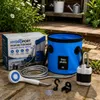 Lot de 2 douches de camping portables et rechargeables avec Voir les images du produit 6