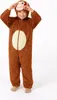 A child wearing a monkey costume. Produktbild-Vorschau