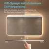 doporro Design LED-Spiegel Wandspiegel 140x70cm Produktbild-Vorschau 4
