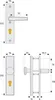 ABUS Ferrure de protection de porte KLS114 F1, aluminium, Voir les images du produit 6