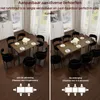 Puluomis Uitschuifbare Eettafel, 110-149 cm verstelbaar, Productafbeelding-voorbeeld 3