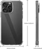 Für iPhone 16 Pro Max Transparent Schutzhülle Silikon Handy Produktbild-Vorschau 8