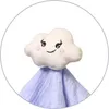 Přítulníček, mazlíček, mušelín, Blinky Cloud, 25 x 25,5 cm Náhled obrázku produktu 5