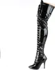 SEDUCE-3024 Damen Boots von Pleaser, Schwarz  , EU 40, US Produktbild-Vorschau 3