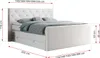 Doppelbett mit Multipocket-Matratze und Topper, Produktbild-Vorschau 5