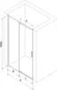 Mexen Exo porte de douche pivotante 130 cm, transparente, Voir les images du produit 8