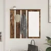 vidaXL Wandmontabele kledingrek, wandhouder, eikenhout Productafbeelding-voorbeeld 4
