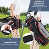 COSTWAY Borsa da golf per attrezzatura da golf, borsa per Anteprima dell’immagine prodotto 4