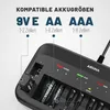 ABSINA X10 Ladegerät für 1-8AA/AAA & 1-2 9-V Akkus Produktbild-Vorschau 20