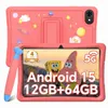 KOBONA-Tabwee K10, tablet rosa da 10,1 pollici per bambini, Anteprima dell’immagine prodotto 9