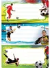 HERMA Schuletiketten Vario Fußball Beglimmert Produktbild-Vorschau 1