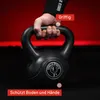 GORILLA SPORTS® Kettlebell - 4 kg Gewichte, aus Kunststoff Produktbild-Vorschau 5