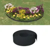 vidaXL Rasenkante Schwarz 10 m 15 cm Polyethylen Produktbild-Vorschau 2