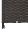 Donica ogrodowa z kratką i kółkami brązowy 120 x 40 x 146 Podgląd zdjęcia produktu 6