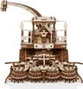 A 3D wooden model of a combine harvester. Podgląd zdjęcia produktu