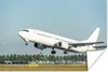 MuchoWow® Poster Abfliegende Flugzeuge in Schiphol 60x40 cm Produktbild-Vorschau 1