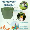 2er Set Flexibler Eimer 42 L Wäschewanne Mehrzweckkorb Produktbild-Vorschau 3