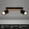 Lámpara de techo Briloner Tib, orientable, con interruptor Vista previa de la imagen del producto 2