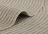 Fleckerlteppich Milano beige rund Ø 80 cm Produktbild-Vorschau 4