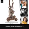 LANOLU prívesok na kľúče s motívom anjela, „Jazdi opatrne“, Náhľad obrázku produktu 4