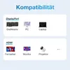 Qost – DisplayPort auf HDMI Kabel – 1,8 Meter – 1080P 4K – Produktbild-Vorschau 2