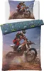 Leinen Baumwolle Motocross Rennen in der Wüste 140x200, Produktbild-Vorschau 2