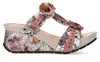 Laura Vita Damen Pantolette mit Nieten Plateau und Produktbild-Vorschau 4