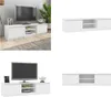 vidaXL TV Schrank Weiß 140×40×35,5 cm Holzwerkstoff - Produktbild-Vorschau 1