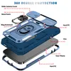 Exploded view of a phone case showing its layers and components. Produktbild-Vorschau