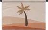 MuchoWow® Wandteppich Wandbehang Sommer - Palme - Braun Produktbild-Vorschau 1
