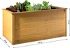 Weka Hochbeet B 139 x T 78 - 650 l -Eiche hell lasiert - Produktbild-Vorschau 3