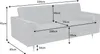 riess-ambiente Design 3er Lounge Sofa COZY VELVET 220cm Produktbild-Vorschau 7