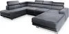 Masseno Ecksofa SIENA L-S mit Schlaffunktion U-Form, Sofa Produktbild-Vorschau 2
