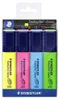 Zvýrazňovač, sada, 1-5 mm, STAEDTLER "Textsurfer Classic", 4 rôzne farby Produktbild-Vorschau