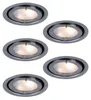 Paulmann Möbel Einbauleuchten Set Dress 5x20W 105VA G4 70mm Produktbild-Vorschau 3