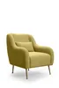 Hanah Home, Sevilla Armchair - Yellow, Ohrensessel, Gelb, Produktbild-Vorschau 3